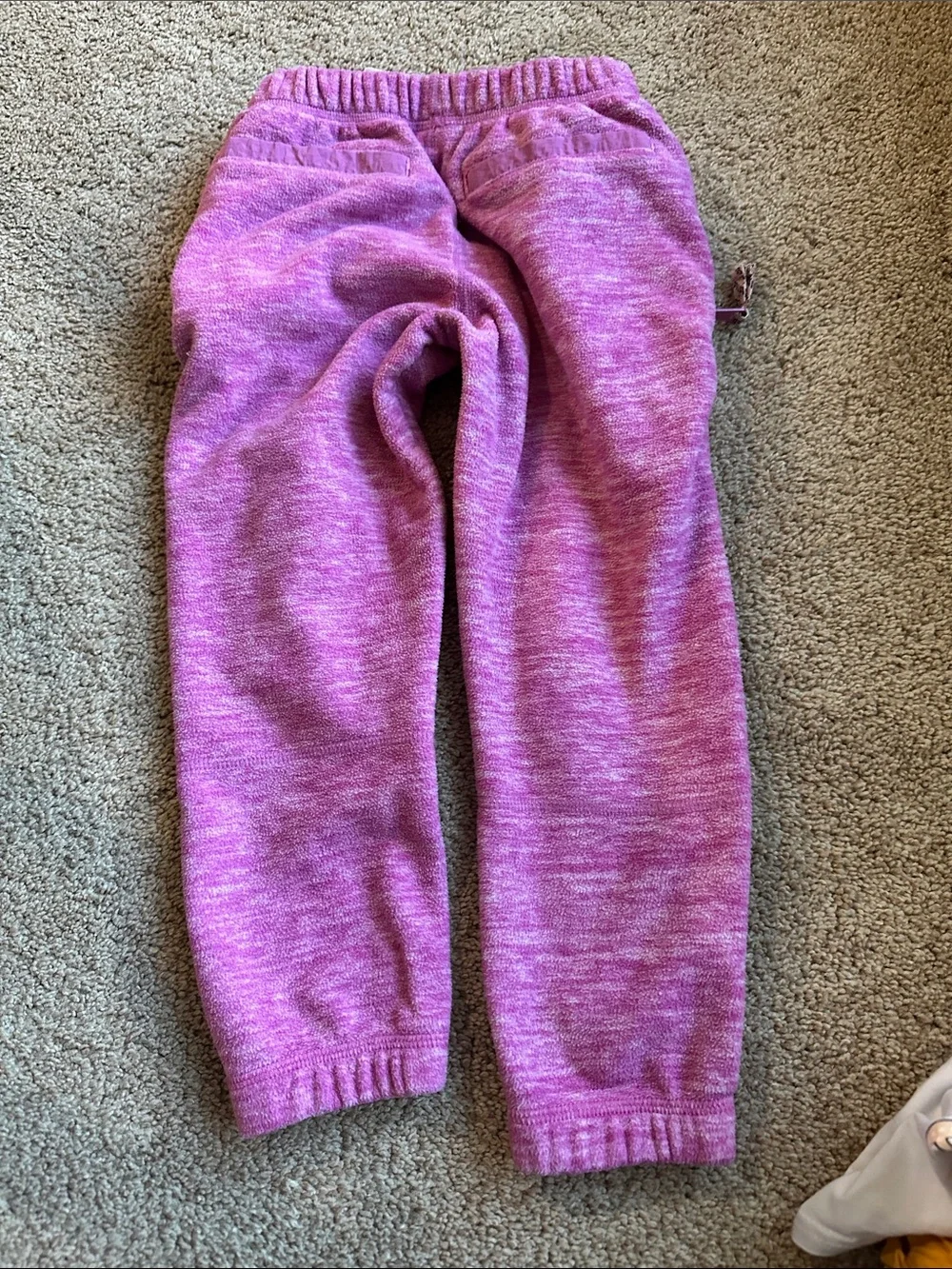 Hanna Andersson Two-Tone Purple Girls Jogger Pants & sweatshirt